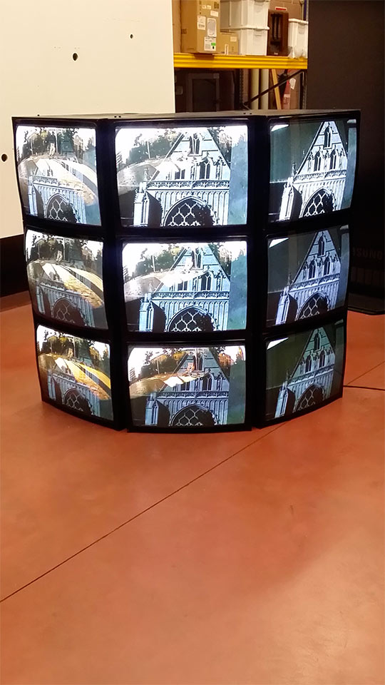 videowall 3x3